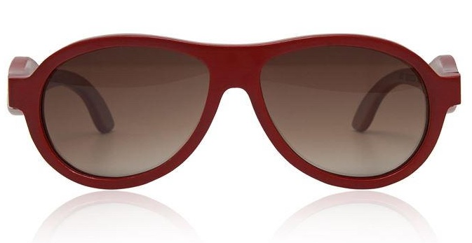 Red sunglasses, coloured glasses